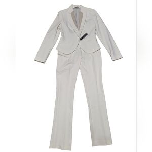 Express White Pants Suit